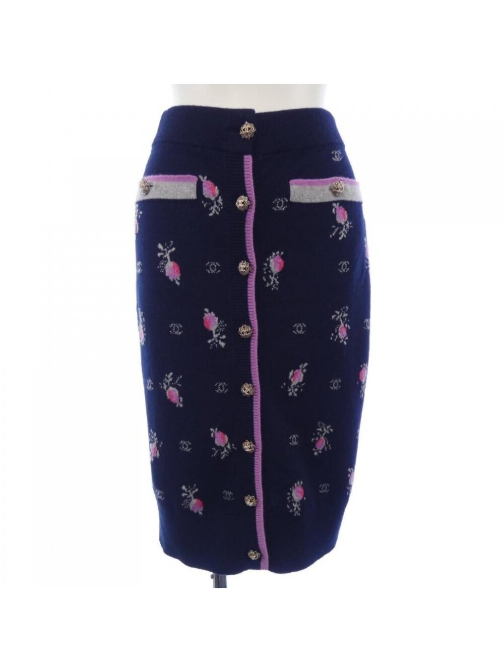 Chanel 22k Skirt Navy
